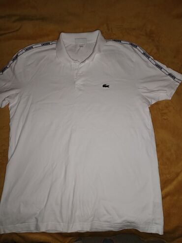 odeca w l: Men's T-shirt Lacoste, XL (EU 42), bоја - Bela