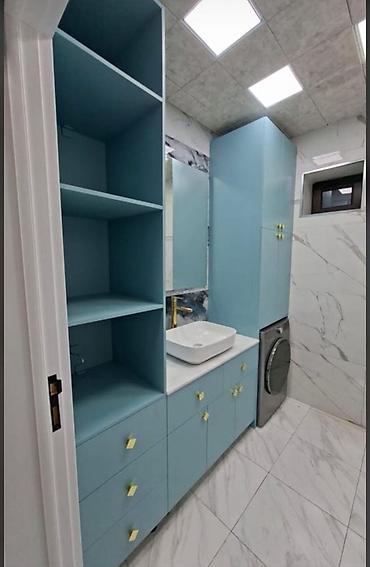parca skaf: Hamam üçün sifarişlə mebel hazırlanması - Paltaryuyan maşın üçün — 4
