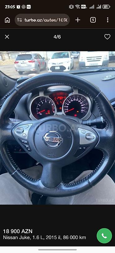 2015: Nissan Juke: 1.6 l | 2015 il Krossover — 4