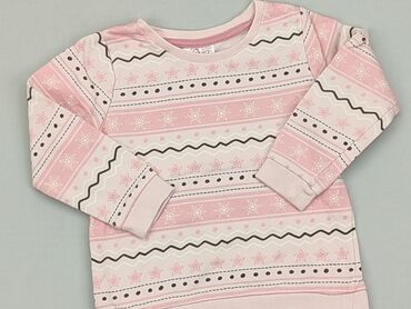 różowy sweterek: Bluza, So cute, 1.5-2 lat, 86-92 cm, stan - Dobry