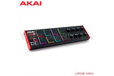 коньки 39: Midi-контроллер AKAI LPD8 MKII Изящный MIDI-контроллер оснащен 8