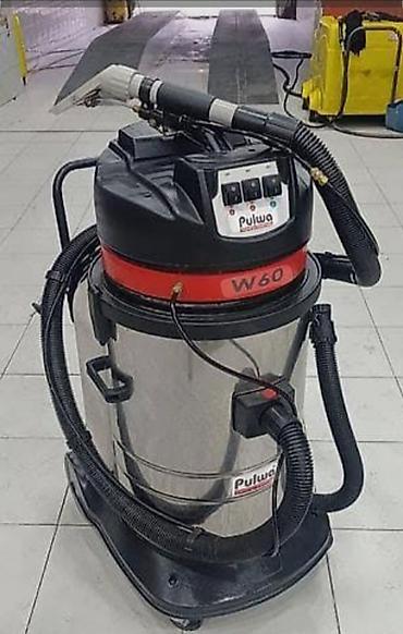 plete: Pulwa W60 peşəkar yuma–çəkmə (ekstraksiya) tipli tozsoran qiymeti — 1