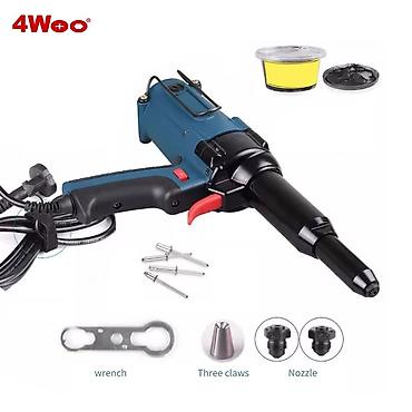 Электрический заклепочник 4Woo TAC500 - Мощный сетевой инструмент для