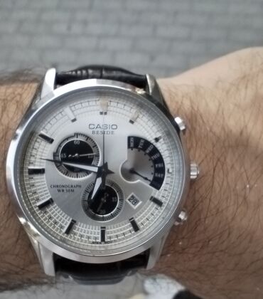 saatlar qol saati: Qol saatı, Casio, rəng - Gümüşü
