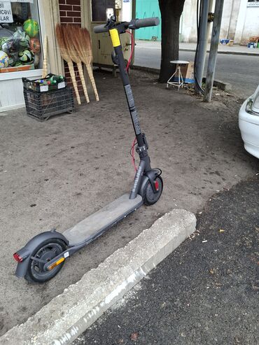 Elektrikli samokatlar: Xiaomi elektrik skuter - Brend/model: Xiaomi elektrik skuter (qara — 9