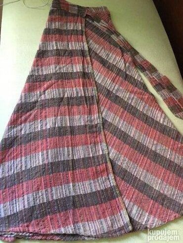 suknje od trikotaže: L (EU 40), Maxi, color - Red