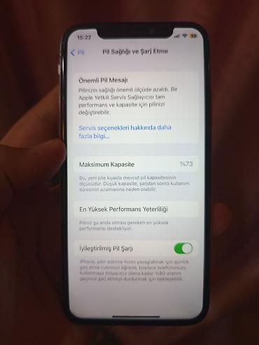 Apple iPhone: IPhone X, 64 GB, Ağ, Face ID — 5