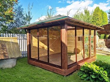 Digər bağ, çöl mebeli: Taxta bağ köşkü / açıq hava lounge pavilyonu - Dizayn: Müasir -da lalafo.az — 5 Digər bağ, çöl mebeli: Taxta bağ köşkü / açıq hava lounge pavilyonu - Dizayn: Müasir — 5