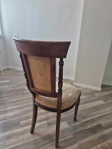kirayə stol: Qonaq otağı üçün, İşlənmiş, Qatlanmayan, rəng - Bej Stul — 1