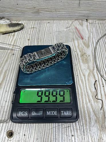 Серебряные цепочки: Серебряная цепь "Византия" 85гр, 58 см ручная работа, серебро 925 — 3