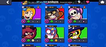 xbox one fat: Игровой аккаунт Brawl Stars - Трофеи: 36 085 (рекорд 36 087) - Путь к — 6