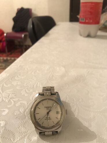tissot pr100 automatic в Кыргызстан: Белые Мужские Наручные часы Tissot