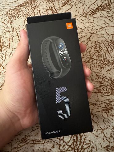 Б/у, Смарт браслеты, Xiaomi, Уведомления, цвет - Черный