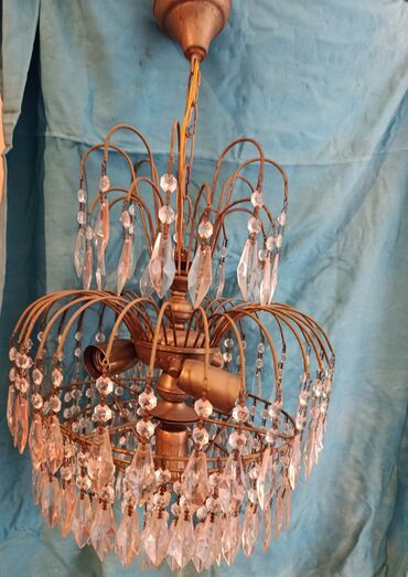 Pastel dəstləri: Çılçıraq, 4 lampa, Metal