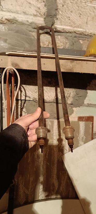 Qızdırıcılar: İki ədəd su qızdırıcı TEN (boru tipli elektrik qızdırıcısı) - Tip: U — 2