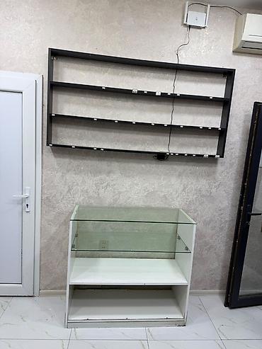 vitrin polkalar islenmis: Mağaza mebeli və vitrin dəsti - Böyük divar rəf sistemi: 4 moduldan — 3