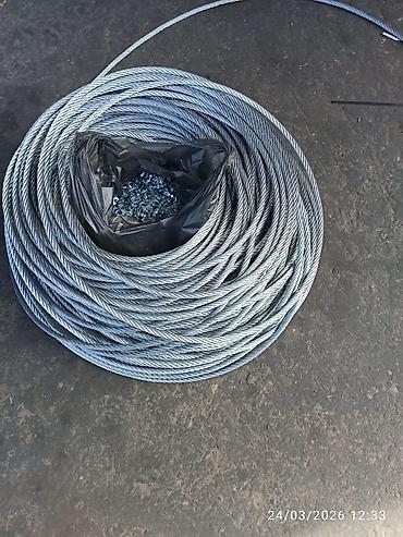 doosan: Sinklənmiş polad tros – bobinlə - Material: yüksək möhkəmliyə malik — 2