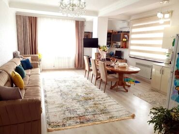 нижний джал: 2 комнаты, 66 м², Элитка, 8 этаж, Свежий ремонт