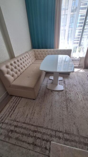 мебель стол: Кухонный Стол, цвет - Белый, Б/у