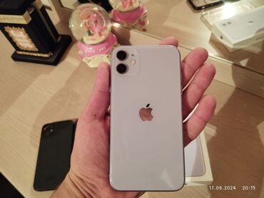 iphone şarj: IPhone 11, 128 ГБ, Deep Purple, Face ID, Беспроводная зарядка, С документами