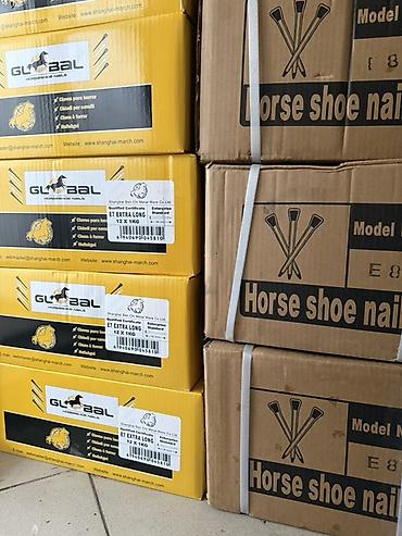 пороховое гвоздь: Подковные гвозди GLOBAL (Horse Shoe Nails) - Назначение — 1
