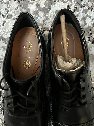 Мужская обувь: Мужские туфли, 44, Clarks, Новый, цвет - Черный, Самовывоз — 3