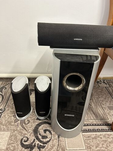 акустические системы air music колонка череп: Комплект акустической системы Samsung, включающий в себя сабвуфер