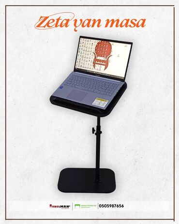 Masalar: Jurnal masası, Yeni, Transformer, MDF, Dördbucaq masa — 4