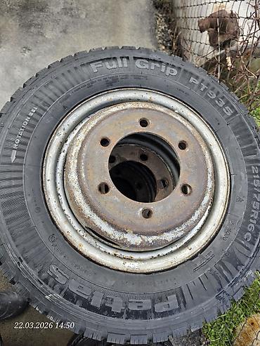 Disk təkərlər: İşlənmiş Disk təkər Mercedes-Benz 215 / 75 / R 16, 6 Boltlu — 7