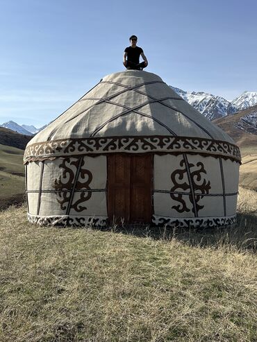 Аренда юрт: Аренда юрты, Каркас Деревянный, 75 баш, Посуда, Самовар, С полом — 29