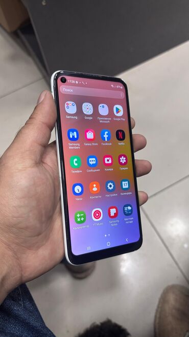 Honor: Samsung Galaxy A11, 32 ГБ, цвет - Белый, Сенсорный, Отпечаток пальца, Две SIM карты
