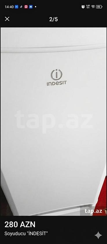 soyuducular 2 el: "İNDESİT" soyuducusu, NO FROST, 2 kameralı, yaxşı vəziyyətdə — 2