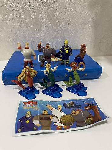 kinder oyuncaq: Игрушки киндер сюрприз серия Три богатыря, серия за 30 — 2