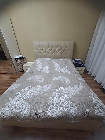 Ev üçün mebel: Yataq otağı dəsti:BAZALI KROVAT(1.65×207),2 — 2