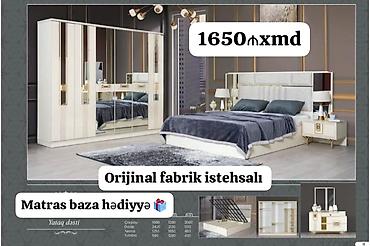 taxt yatag: Yataq dəsti – orijinal fabrik istehsalı Komplekt: - Çarpayı — 1