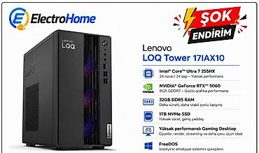 gaming computer: 🚀 Lenovo LOQ Tower 17IAX10 Oyun, dizayn və peşəkar işlər üçün güclü — 1