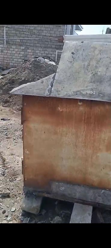 Budkalar, köşklər: Metall qutu/saxlama köşkü - Material: qalın metal lövhələr və — 5