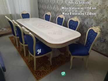 delloro mebel 990 azn: Комплекты столов и стульев