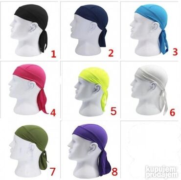 Oprema za bicikliste: BOJA SIVA - u ponudi više boja - pitajte NOVO biciklisticka marama — 2