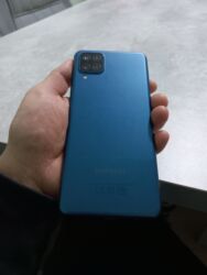 плитка сенсорный бу: Samsung Galaxy A12, Колдонулган, 32 ГБ, түсү - Көк