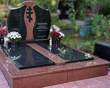 Ритуальные услуги: Изготовление табличек, Облицовка надгробий, Уход за могилами | Травертин, Габбро, Гранит | Оформление — 22