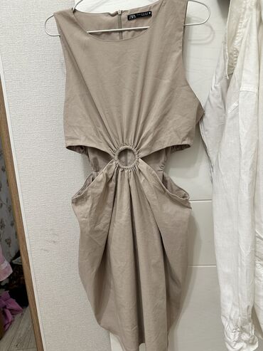 женские платья в бишкеке: Платье Zara с вырезами на размер л