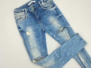 spodnie damskie jeans allegro: Zara, XS, stan - Dobry