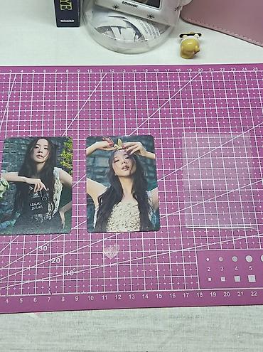 İncəsənət və kolleksiyalar: Məhsul: K-pop foto kartları seti – “AMORTAGE” seriyası, JISOO temalı — 1