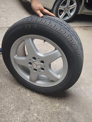 r17 amg: Литые Диски R 17 AMG, Комплект, отверстий - 5, Б/у — 3