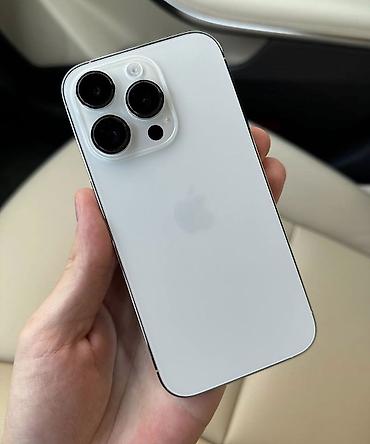 iphone 30: IPhone 14 Pro, 128 GB, Ağ, Zəmanət, Simsiz şarj, Face ID — 1