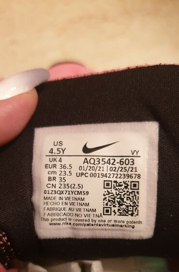 Patike: Nike, 36.5, bоја - Roze — 8