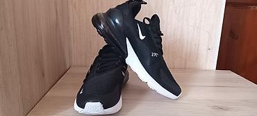 air max 270: Кроссовки Nike Air 270 (черные/белая подошва) - Легкий дышащий верх с — 2