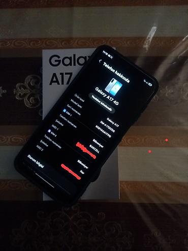 samsung online satış: Samsung Galaxy A17, rəng - Yaşıl, İki sim kartlı — 5
