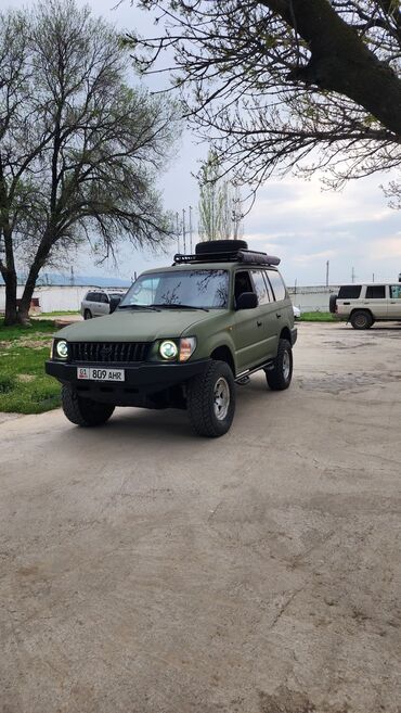 Toyota: Toyota Land Cruiser Prado: 2001 г., 3 л, Механика, Дизель, Внедорожник